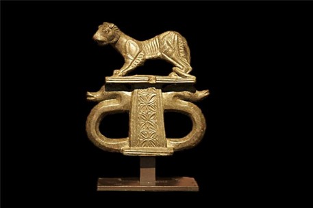 Parthian Bronze Chariot Fixture