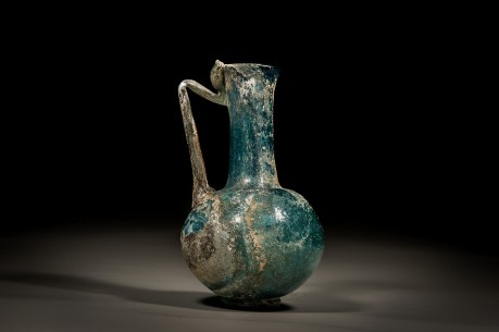 Roman Cobalt Blue Glass Jug