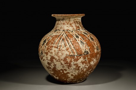 Large Painted Phoenician Red Slipped Jar