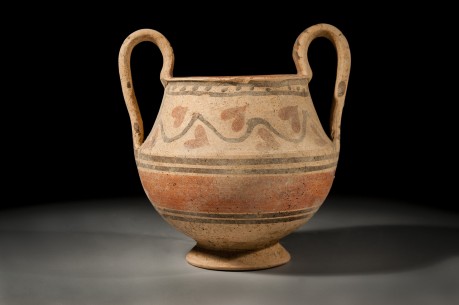 Phoenician Bichrome Ceramic Skyphoi