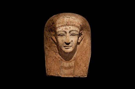 Wooden Sarcophagus Mask