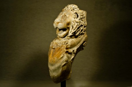 A Trapezophoros Leg in the Form of a Lion