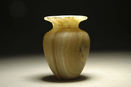 Canaanite Banded Alabaster Vase