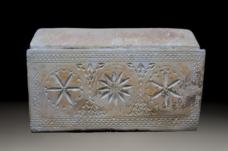 Jewish Decorated Stone Ossuary