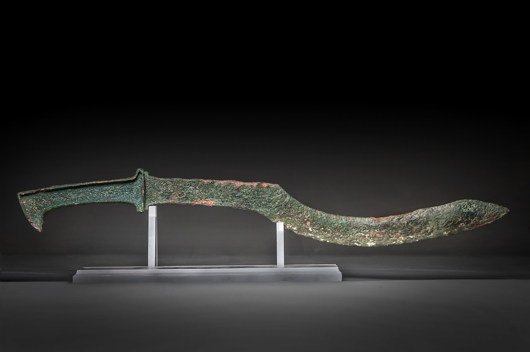 Canaanite Bronze Sickle Sword - Baidun