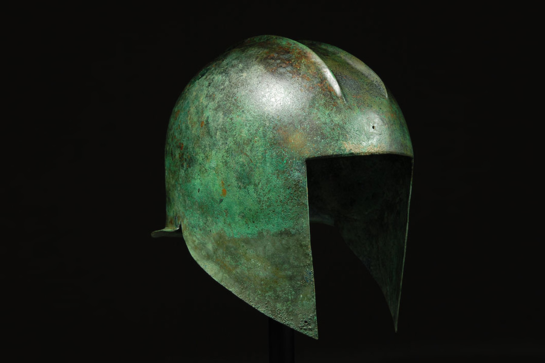 A Bronze Greek Helmet of Illyrian Type - Baidun Baidun