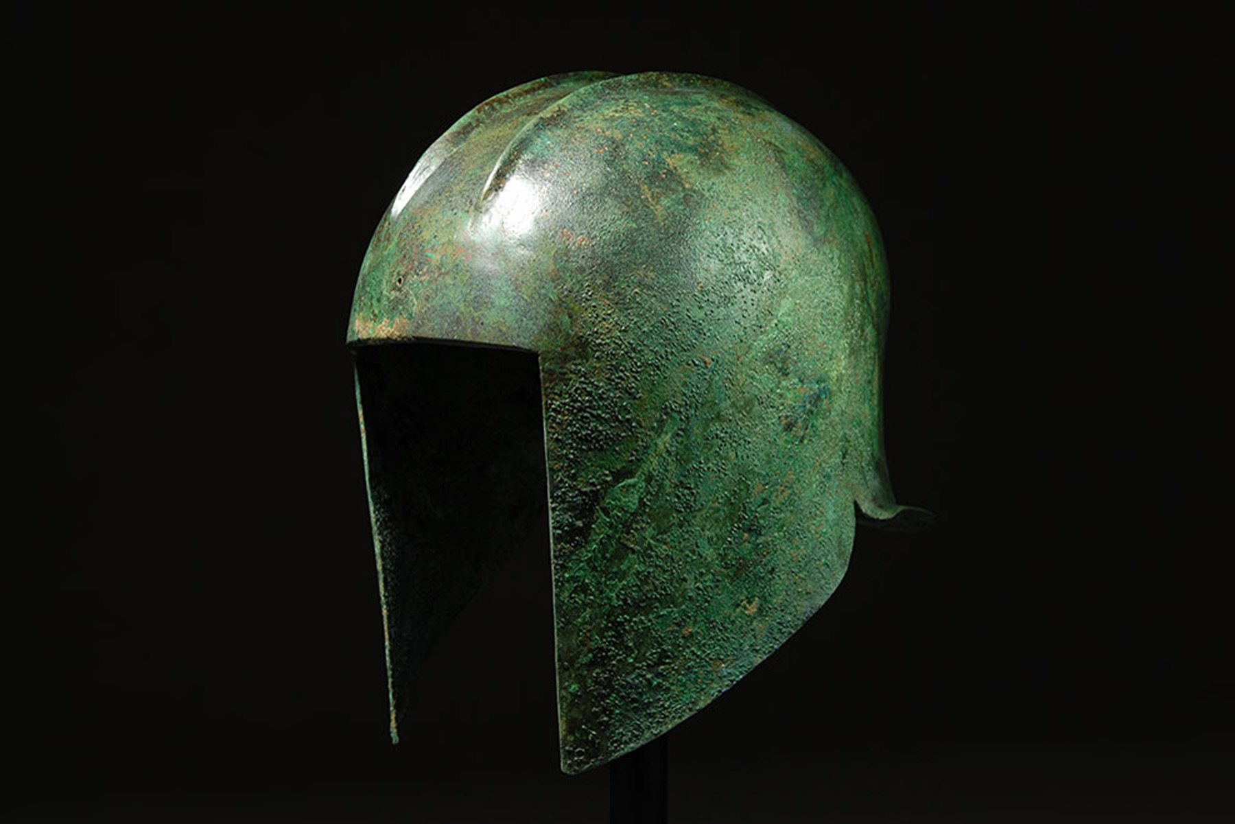 A Bronze Greek Helmet of Illyrian Type - Baidun Baidun