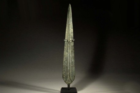Canaanite Large Decorated Spear Head
