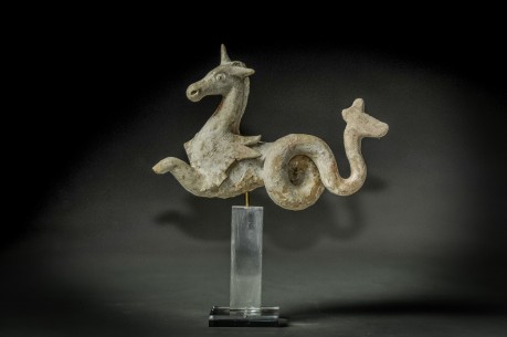 A Terracotta Sea horse