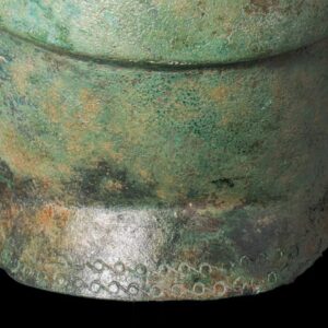 Chalcidian Bronze Helmet with Cheek Guards - Image 4