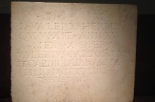 Roman Inscription Under the Name of VALERIO HERMIA