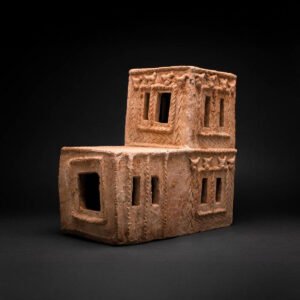 MONUMENTAL MESOPOTAMIAN ARCHITECTURAL TERRACOTTA MODEL