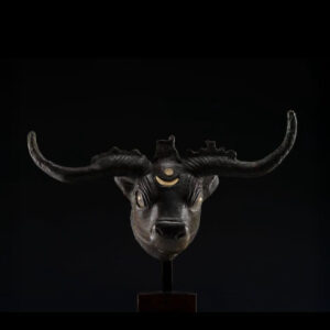 Bronze Sabaean Bull Head