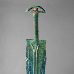 A Beautiful Wide Bronze Sword - Image 2