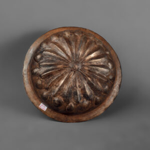 Gilded Silver Ribbed Achaemenid Wine Philae Bowl - Image 3