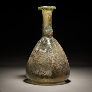 Large Glass Unguent Bottle