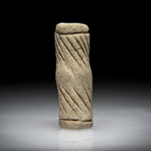 Pre-Dynastic Limestone Cylinder Seal