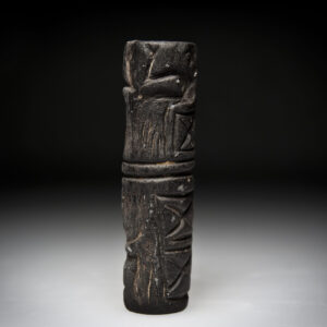A Double Register Early-Dynastic Plagioclase Cylinder Seal with Two Seated
