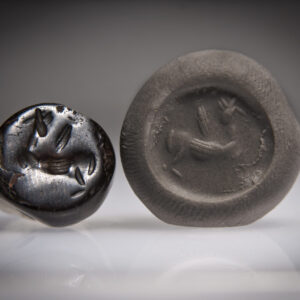 A Phoenician Hematite Seal with a Rooster