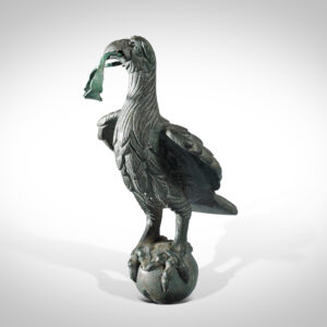 Ancient Bronze Roman Statue (Statuette) of a Finely Detailed Roman Eagle