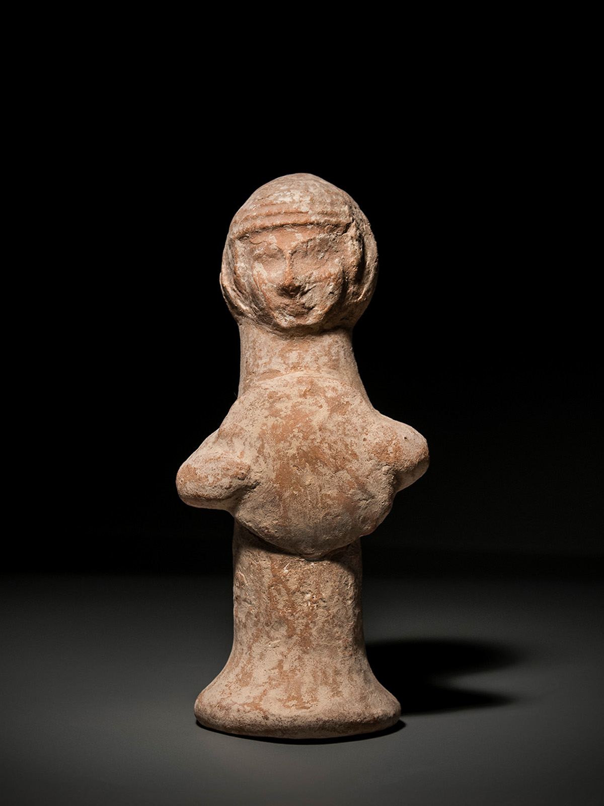 Israelite Astarte Holding a Drum or Bread