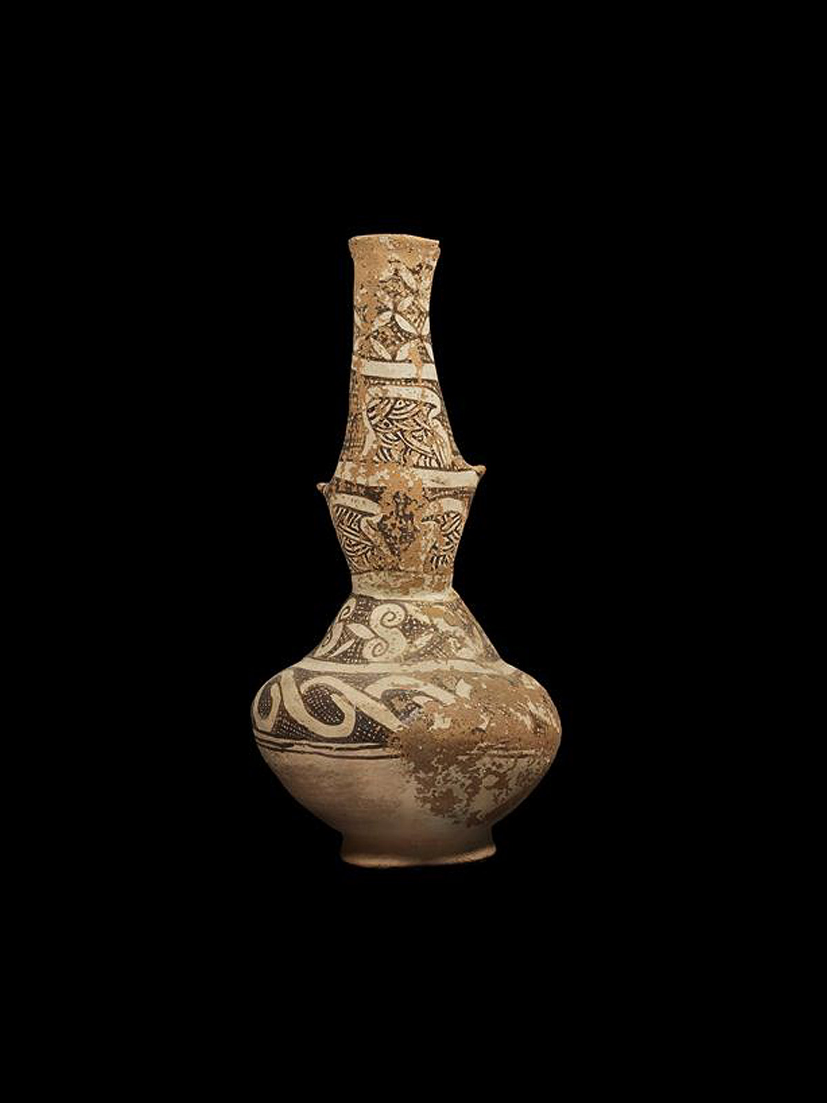 Islamic Ayoubid Painted Ewer