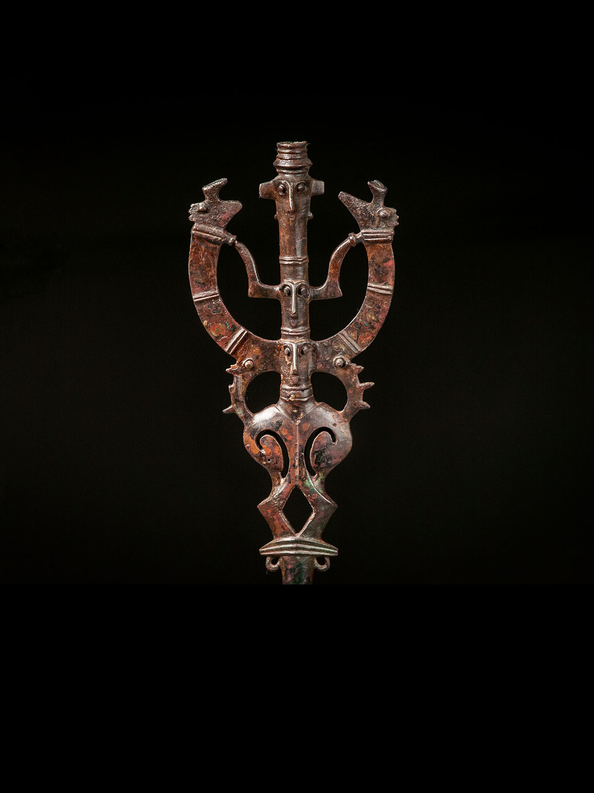 Luristan Master-of-Animals Finial Standard