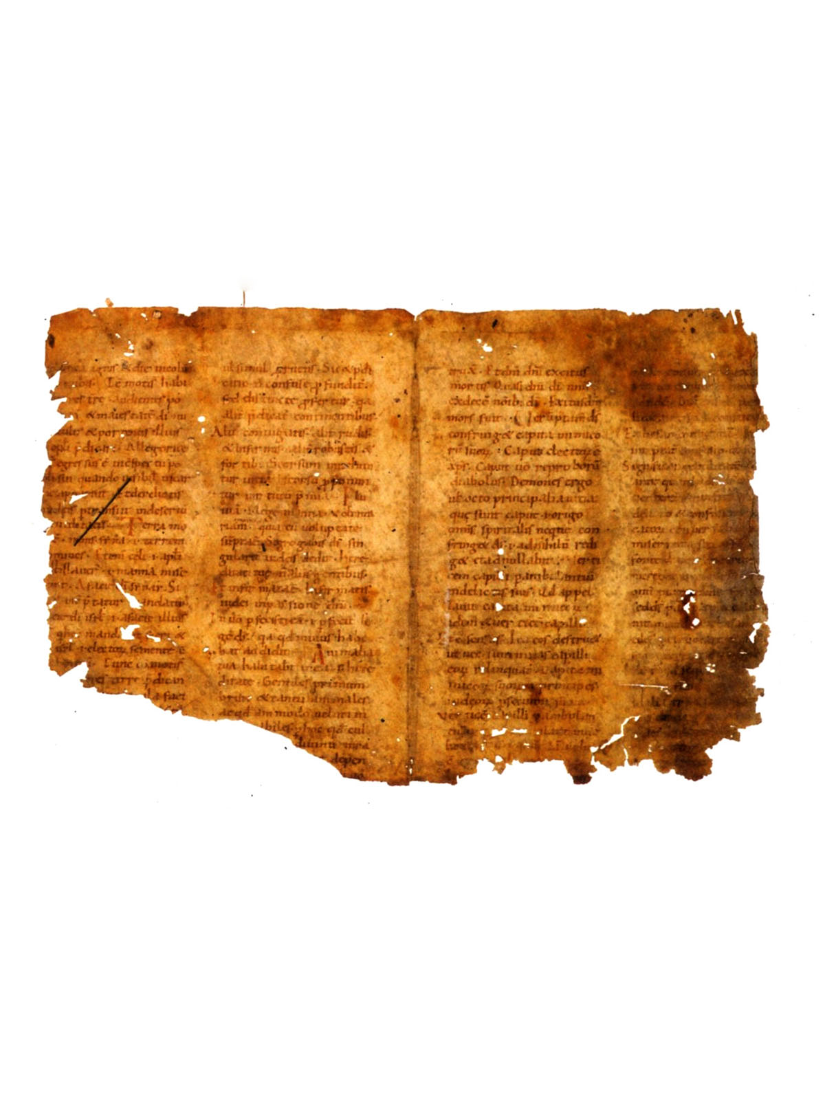 Unrecorded Carolingian Commentary on Psalms