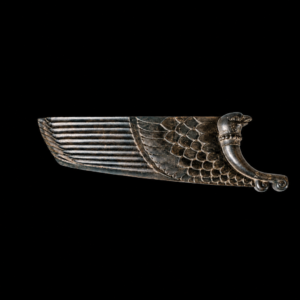Achaemenid Schist Winged Mythical Bird (Shahbaz) Element