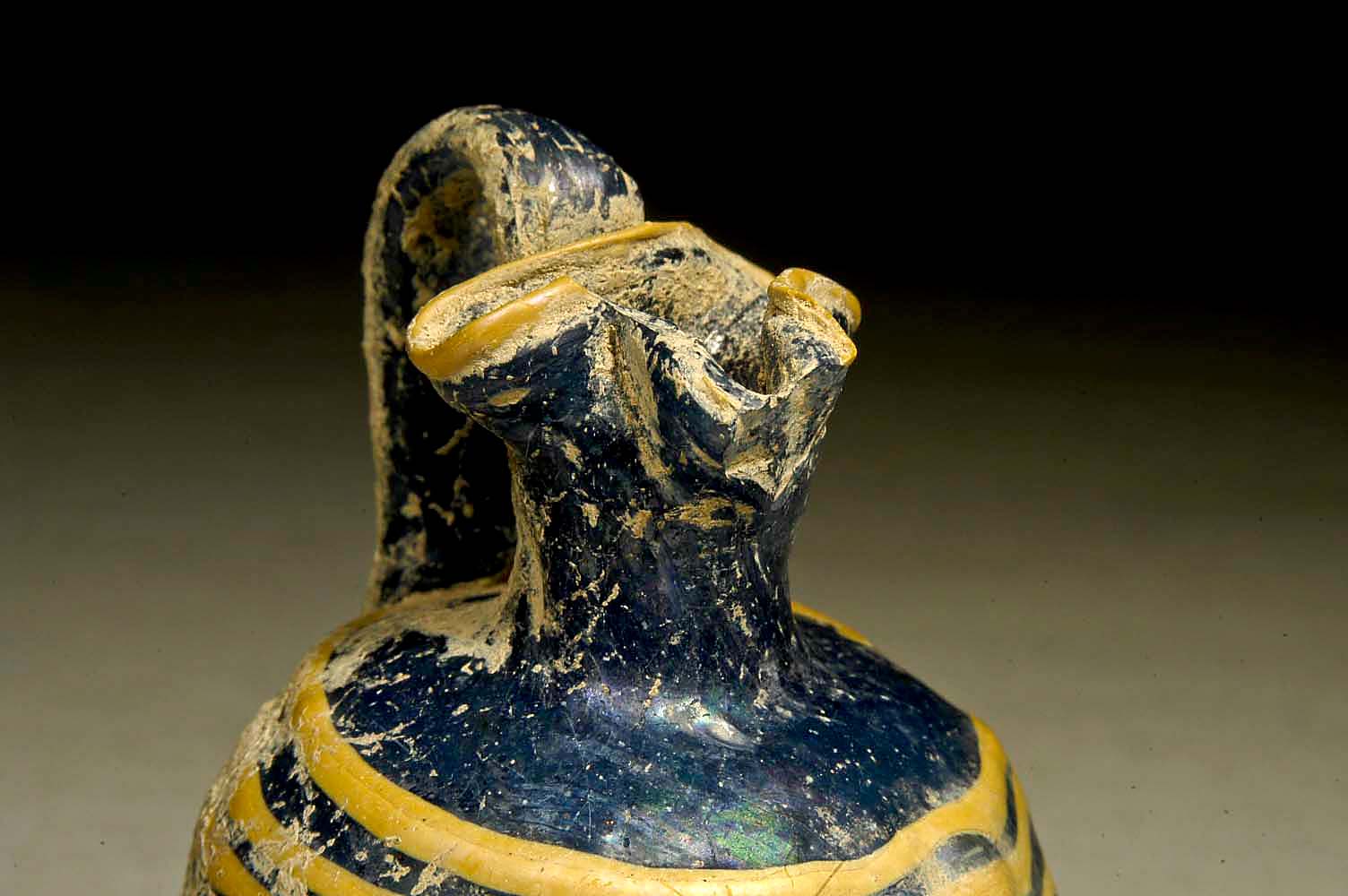 Greek Core Formed Glass Oinochoai - Image 8