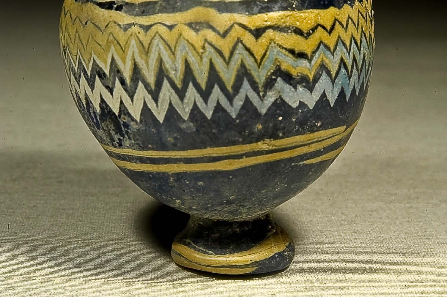 Greek Core Formed Glass Oinochoai - Image 12