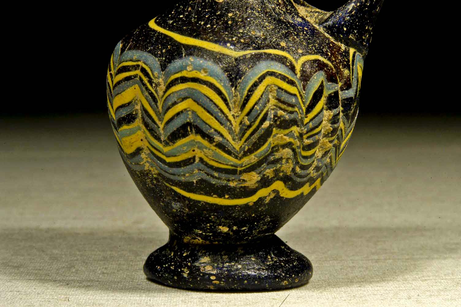Greek Core Formed Glass Oinochoai - Image 5