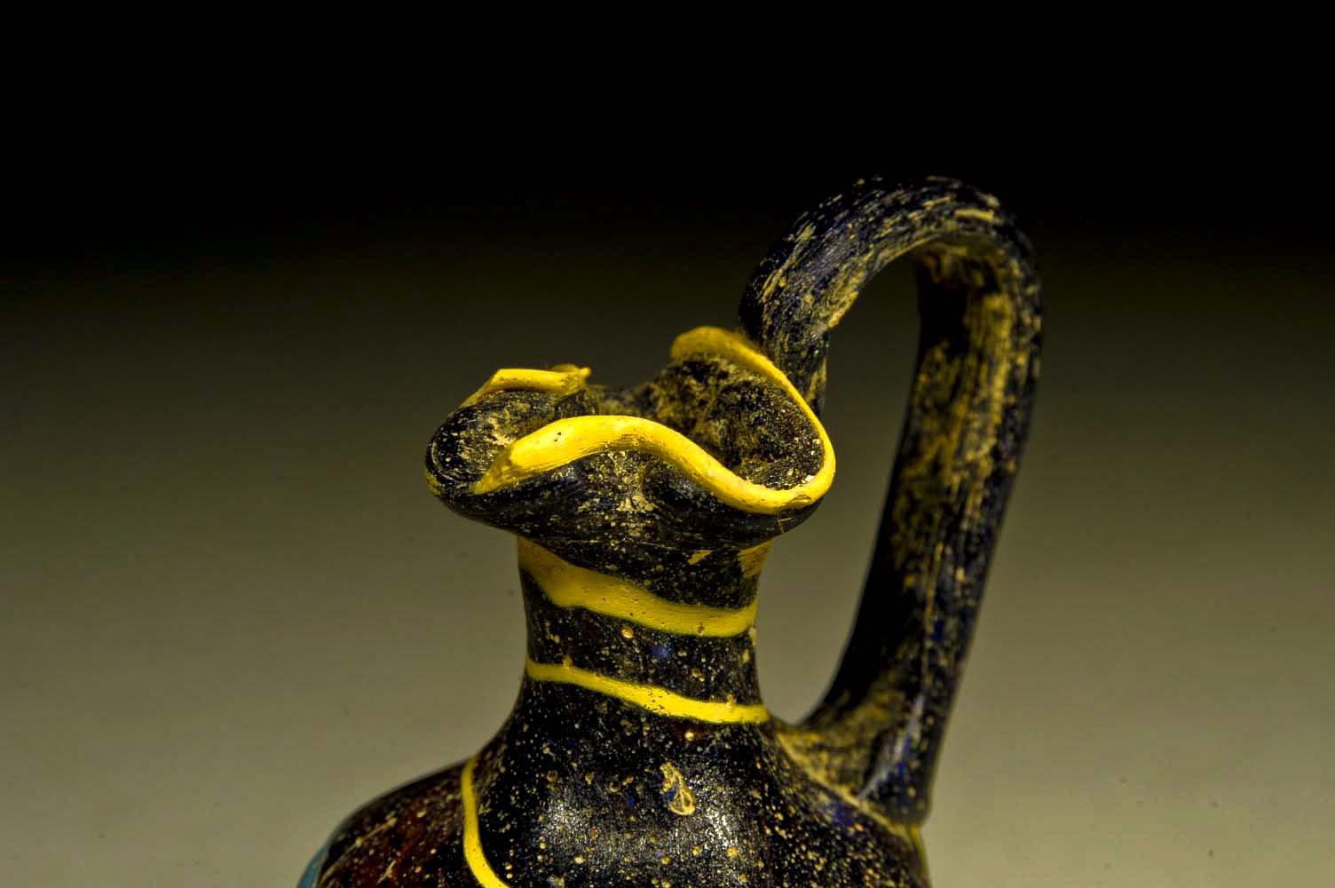Greek Core Formed Glass Oinochoai - Image 4