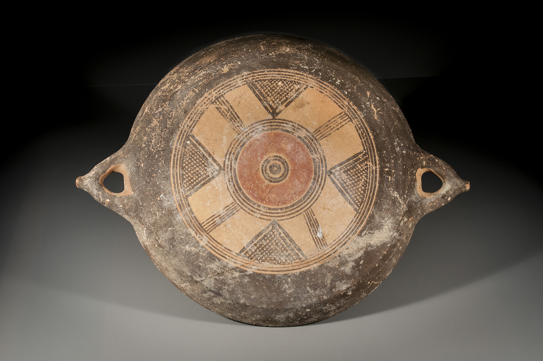 Large Syro-Phoenician Bichrome Bowl