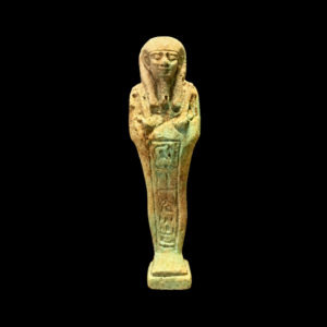 An Egyptian Ceramic Ushabti with Inscription