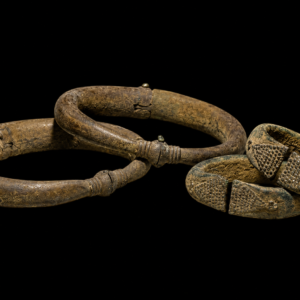 TWO PAIRS OF ISLAMIC FATIMID SILVER BRACELETS