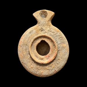 A Herodian Terracotta Oil Lamp From The Holy Land